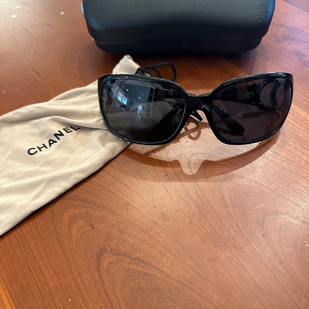 Chanel Black Sunglasses